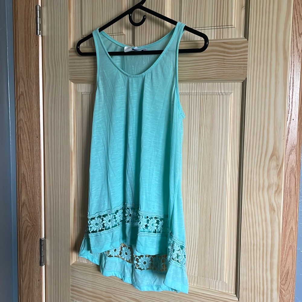JODY CALIFORNIA juniors mint tank top |Size M | In excellent condition